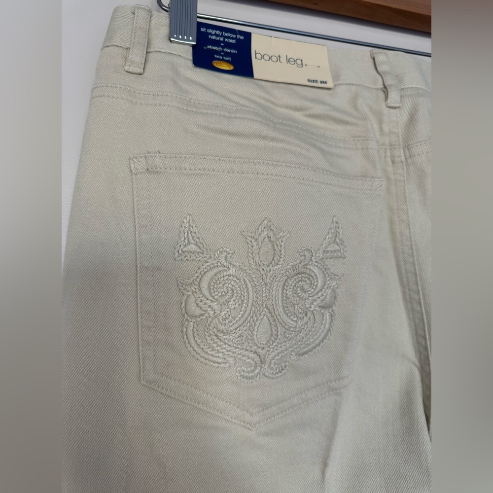 Talbots Boot Leg Stretch Denim - Picture 6 of 7